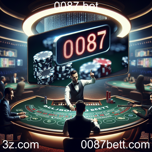 A Experiência Imersiva do Cassino Ao Vivo no 0087 Bet